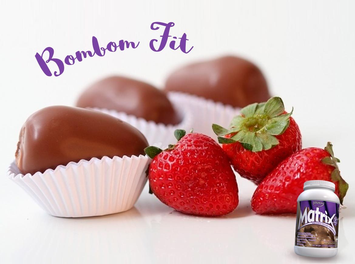Receita: Bombom Fit com Whey